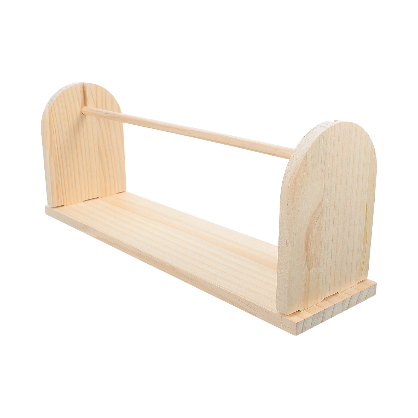Papercraft Supply Ribbon - Portarotolo da tavolo in legno da