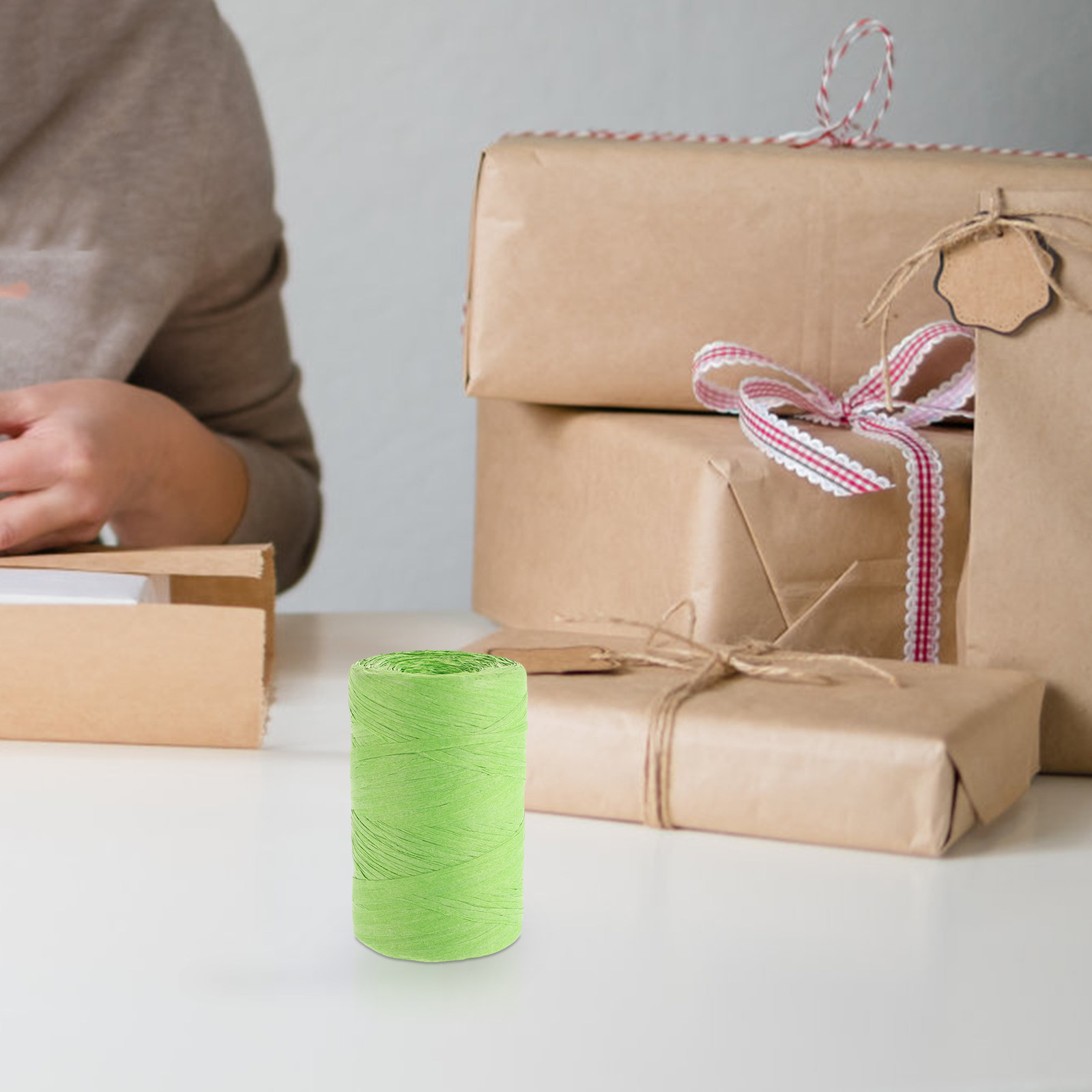 Nastro di carta rafia colorato - Papercraft Supply Ribbon recensione e prezzo