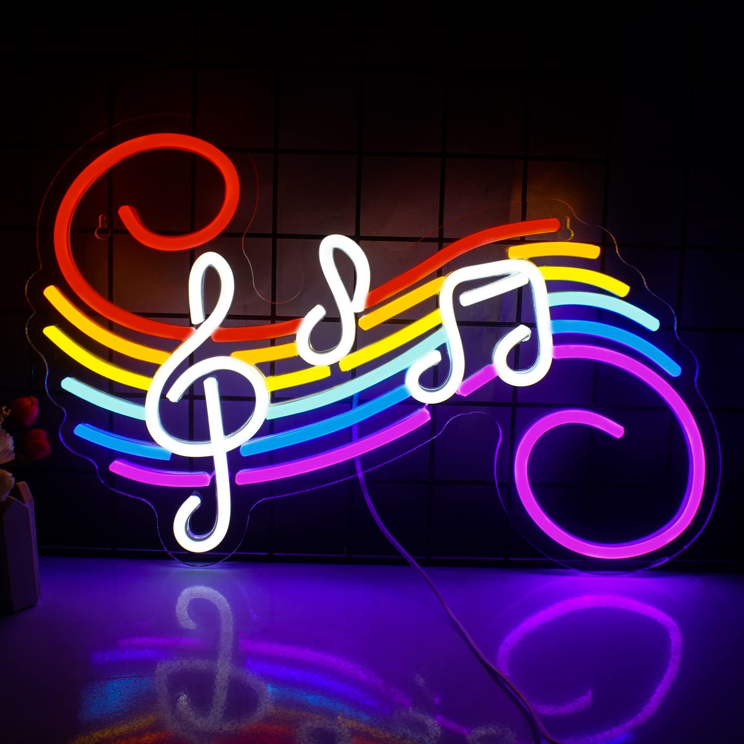 Insegna al Neon con Note Music - Neon Sign Party recensione e prezzo