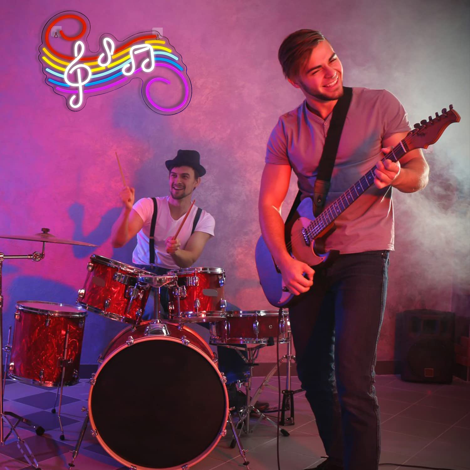 Insegna al Neon con Note Music - Neon Sign Party recensione e prezzo