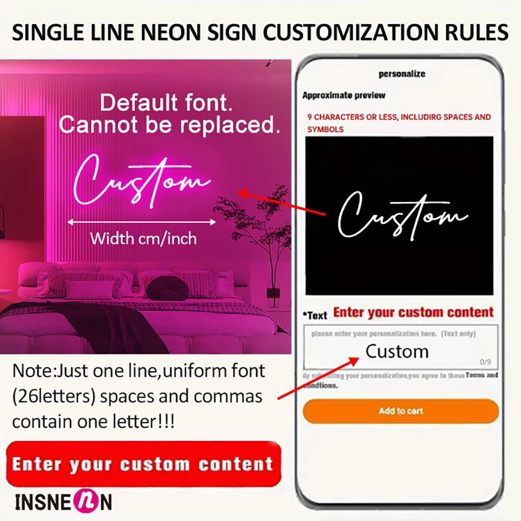 Insegna al neon personalizzata - Neon Sign Party recensione e prezzo