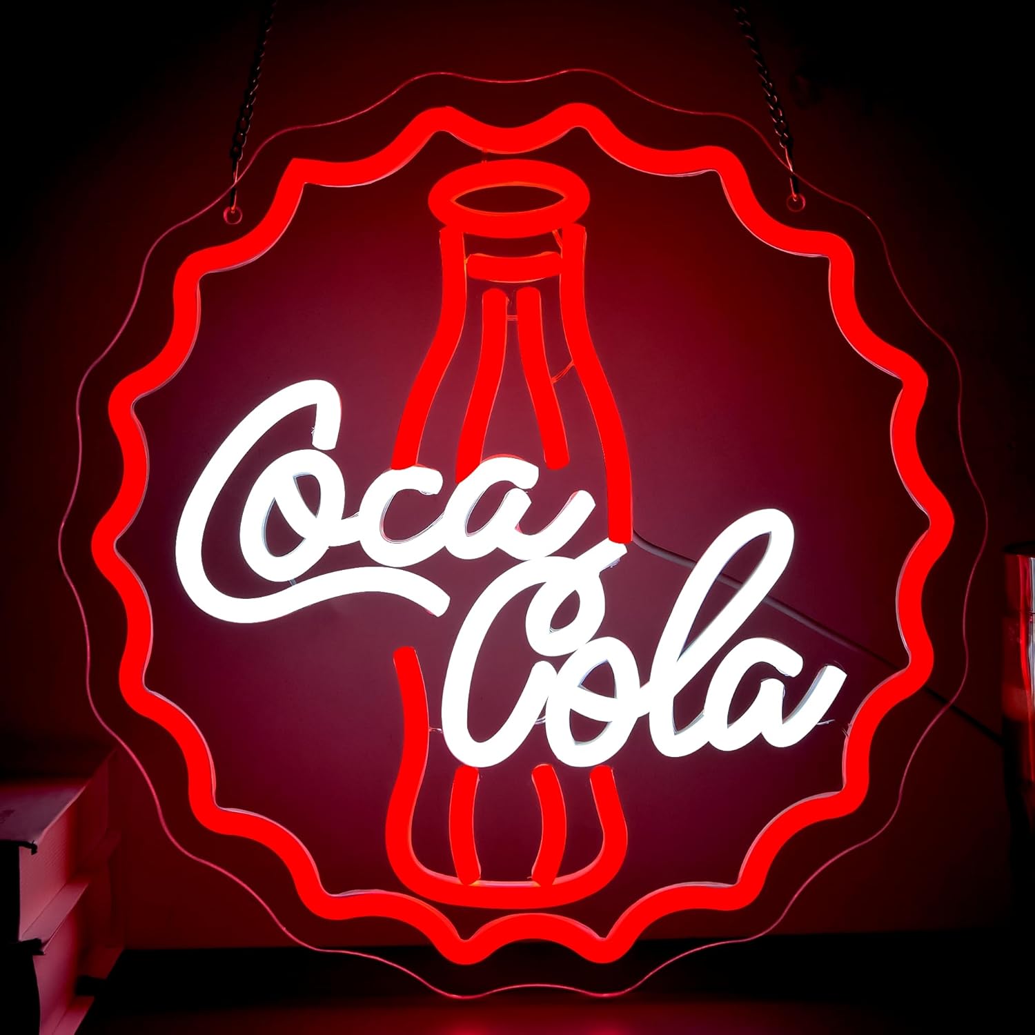 Insegna Luminosa al Neon Cola, - Neon Sign Party recensione e prezzo