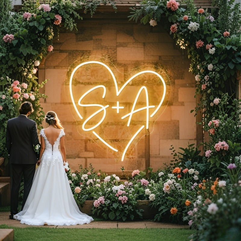 Insegna al neon a LED con iniz - Neon Sign Party recensione e prezzo
