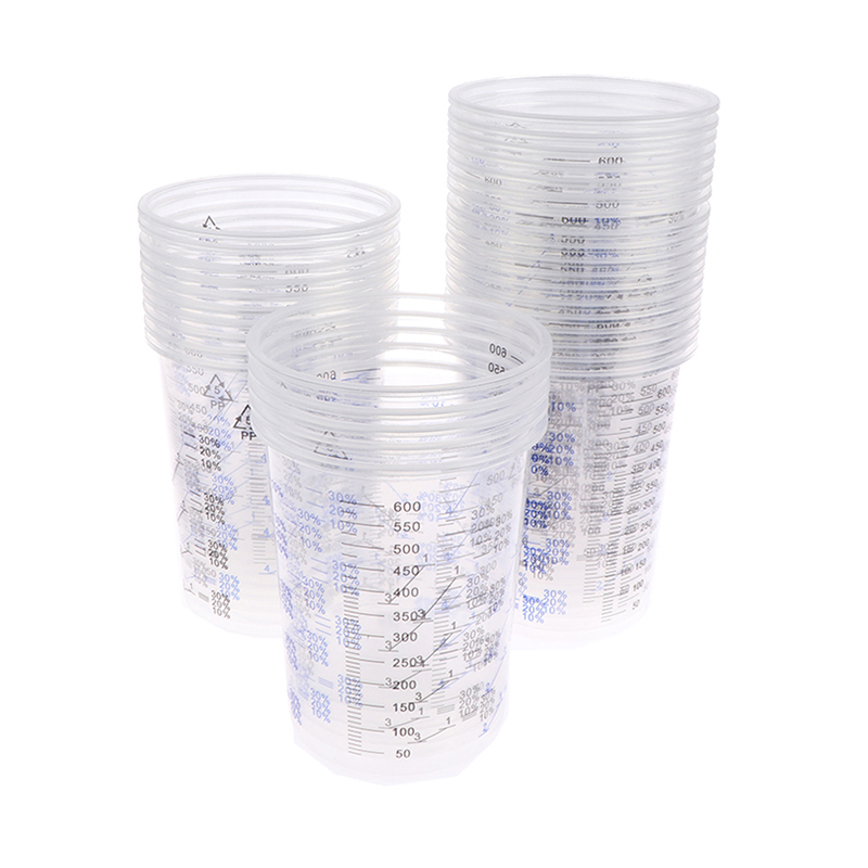 10/50 pz vernice miscelazione  - Plastic Cup 50Pcs recensione e prezzo