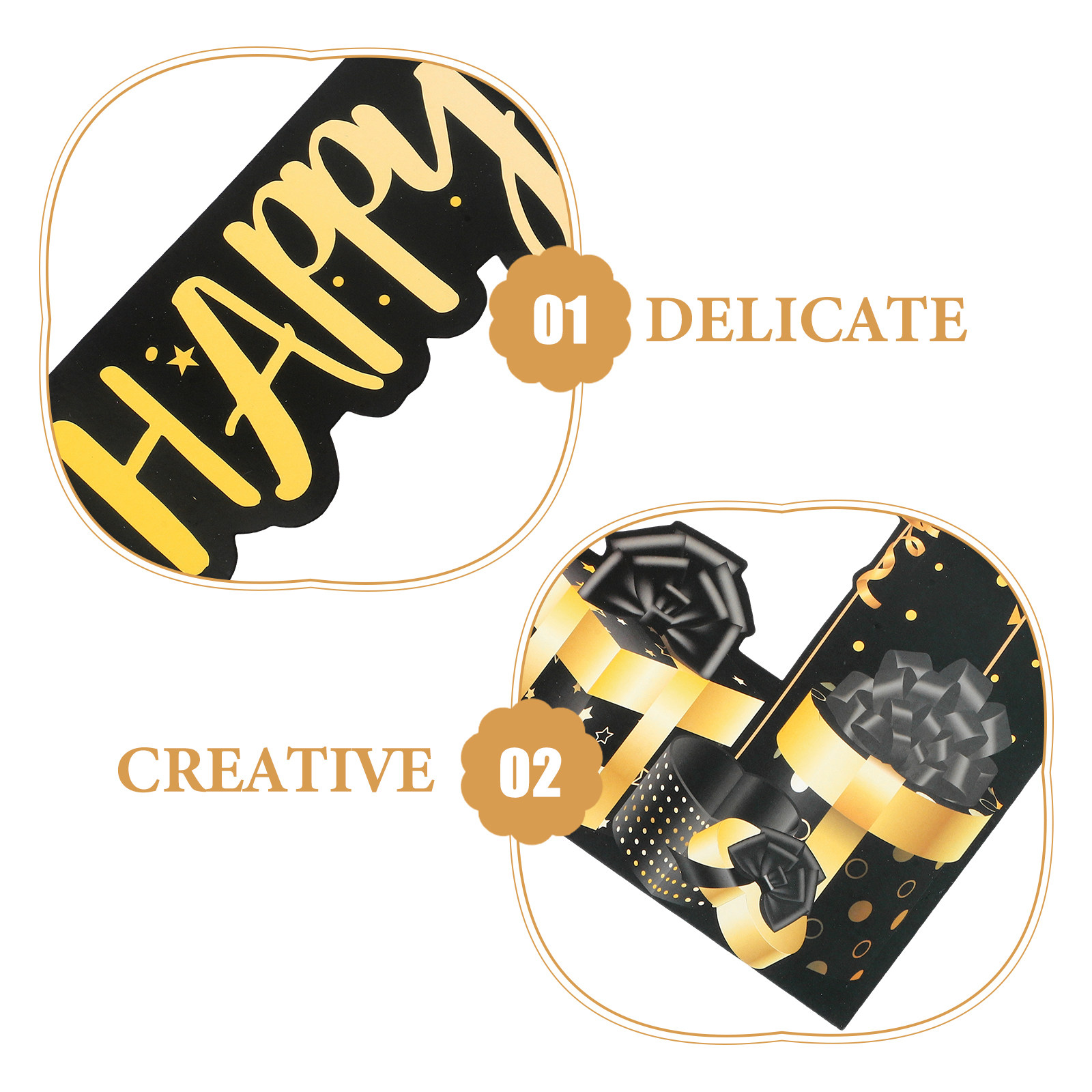 Cornice Creativa Nera e Oro 20 - Photo Booth Frame recensione e prezzo