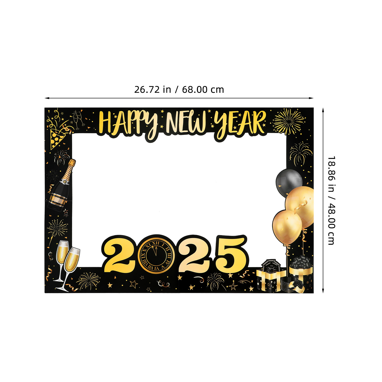 Cornice Creativa Nera e Oro 20 - Photo Booth Frame recensione e prezzo