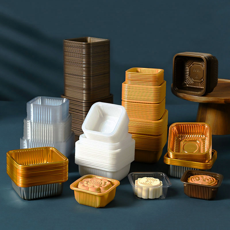 100 pz Mooncake vassoio di pla - Event Party Box recensione e prezzo