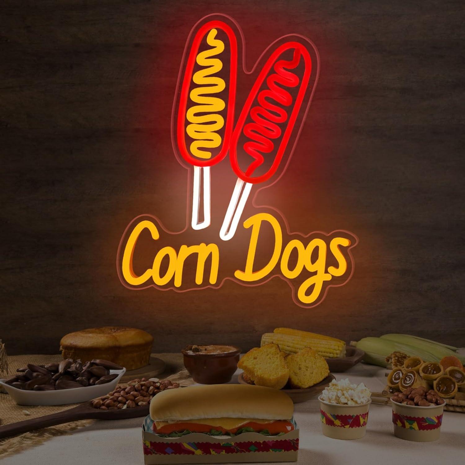 Insegna al Neon Corn Dog, Luci - Neon Sign Party recensione e prezzo