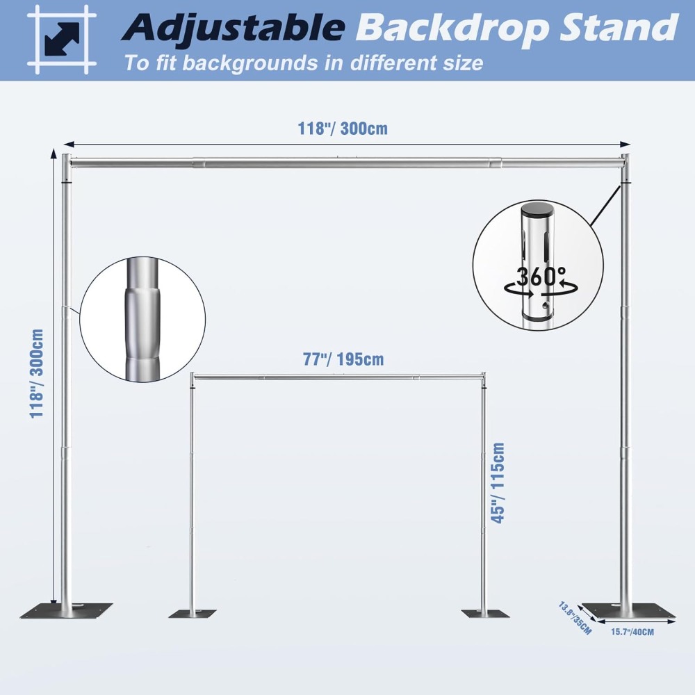 Kit Supporto per Fondale Fotog - Photo Booth Frame recensione e prezzo