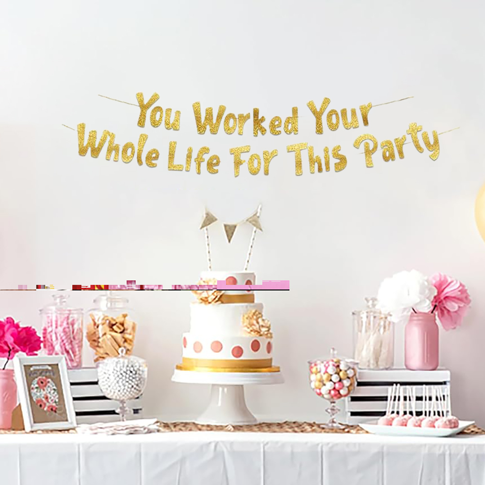 Decorazioni per Festa di Pensi - Party Banner Gold recensione e prezzo